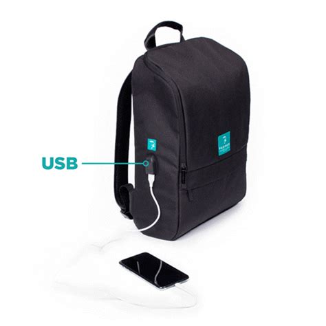 mochila com usb como funciona